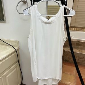 Blouse tank white